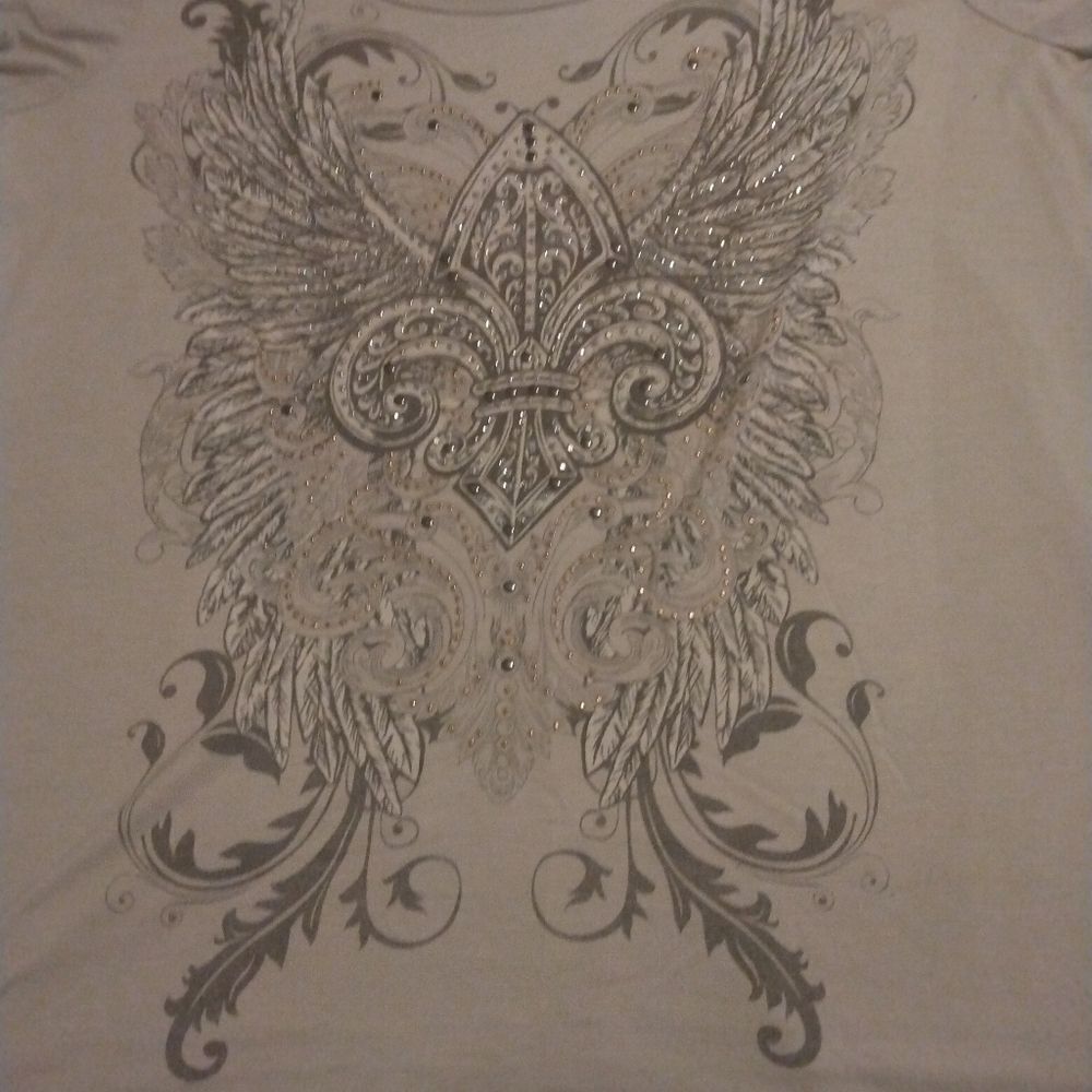 Maurices Embellished Short Sleeve Blouse - Picture 7 of 8